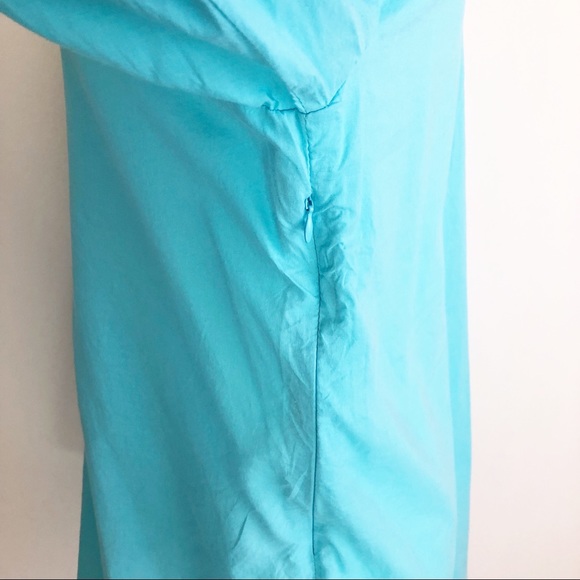 Macbeth Collection by Margaret Josephs Aqua Tunic Beach Cover Up - Picture 5 of 13